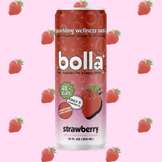 Balsamic Soda Water Strawberry
