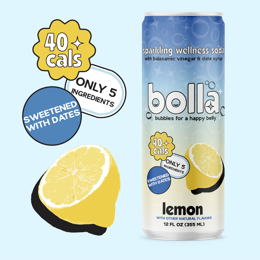 Balsamic Soda Water Lemon