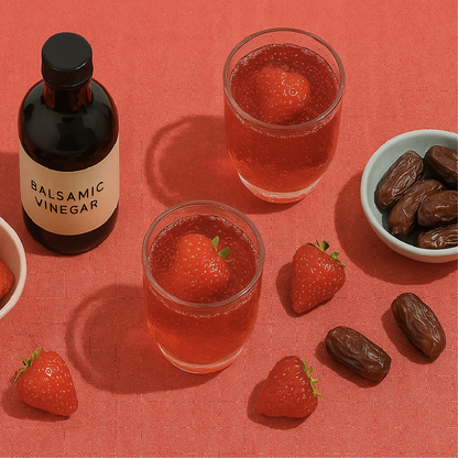 Balsamic Soda Water Strawberry