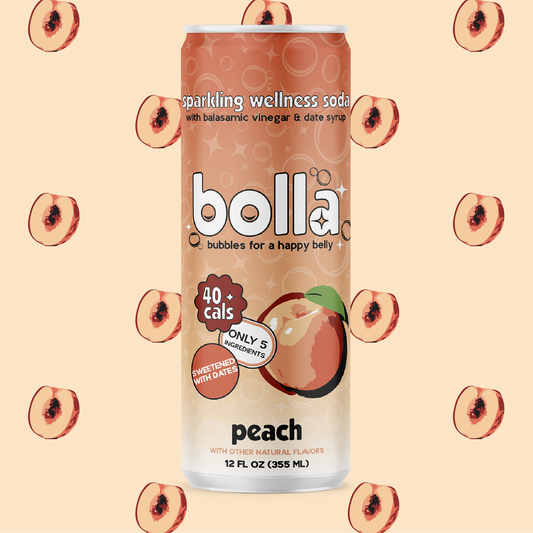 Balsamic Soda Water Peach