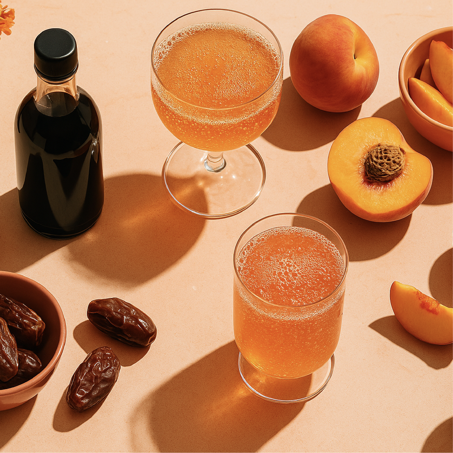 Balsamic Soda Water Peach